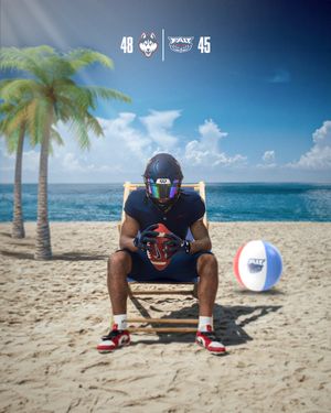 Image post by @uconnfootball on Instagram