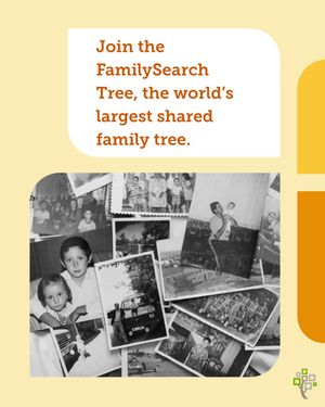 Image post by @familysearch on Instagram