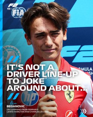 Image post by @formula2 on Instagram