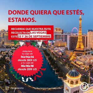 Image post by @cjexpress.paqueteria on Facebook