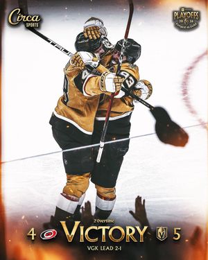 Image post by @GoldenKnights on Twitter