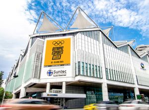 Image post by @Olympics on Twitter