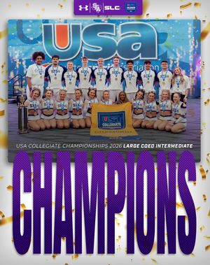 Image post by @sfa_cheer_ on Instagram
