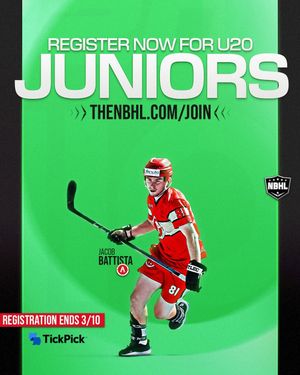 Image post by @nationalballhockeyleague on Instagram