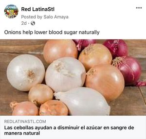 Image post by @redlatina on Facebook