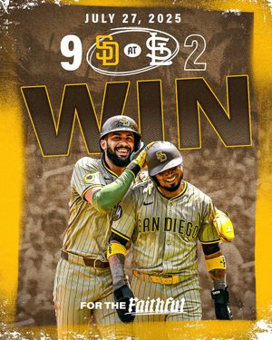 Image post by @Padres on Twitter