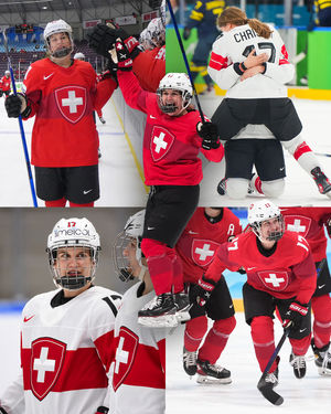Image post by @swissicehockeywomen on Instagram