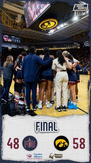 Image post by @FDUKnightsWBB on Twitter