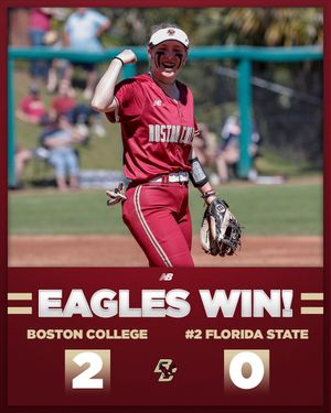 Image post by @BC_Softball on Twitter