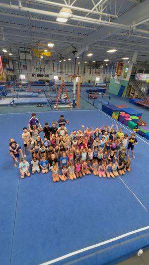 Video post by @TroyGymnastics on Facebook
