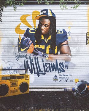 Image post by @wvufootball on Instagram