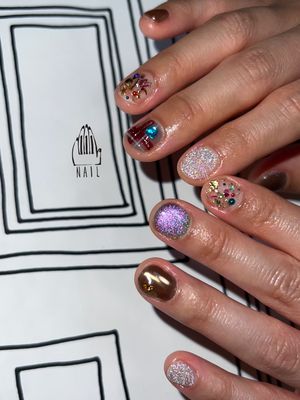 Image post by @111nail_omotesando on Instagram