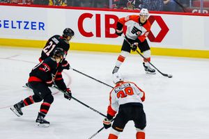 Image post by @NHLFlyers on Twitter/X