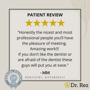 Image post by @drrezdental on Facebook