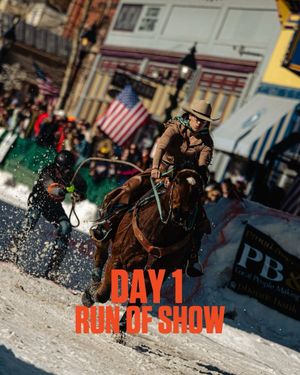 Image post by @leadvilleskijoring on Instagram