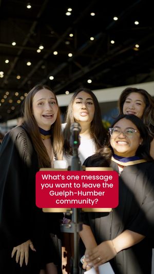Video post by @GuelphHumberUni on Facebook