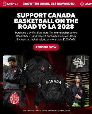 Image post by @canadabasketball on Instagram