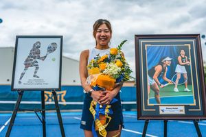 Image post by @wvutennis on Instagram
