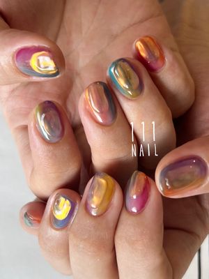 Image post by @111nail_omotesando on Instagram