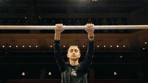 Image post by @msu_gymnastics on Instagram