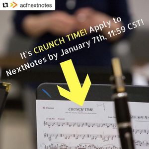 Image post by @americancomposersforum on Instagram