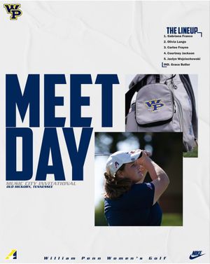 Image post by @WPUWomensGolf on Twitter