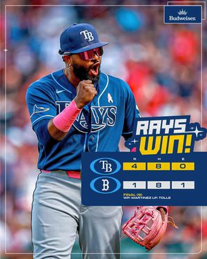 Image post by @raysbaseball on Instagram