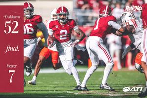 Image post by @alabamaathletics on Facebook
