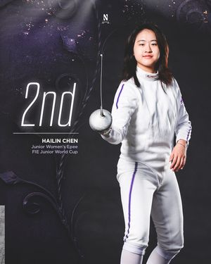 Image post by @nuwfencing on Instagram