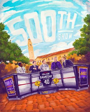 Image post by @LSUfootball on Twitter