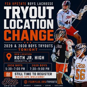 Image post by @fcaupstatelacrosse on Instagram