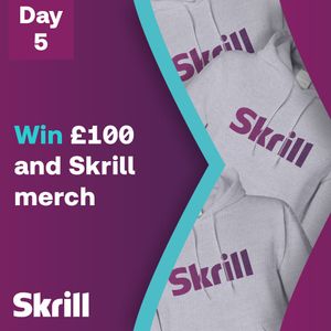 Image post by @skrill on Twitter