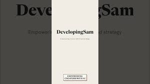 Video post by @developingsam1597 on YouTube