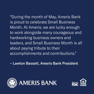 Video post by @amerisbank on Facebook