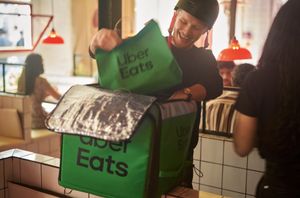Image post by @UberEats on Twitter