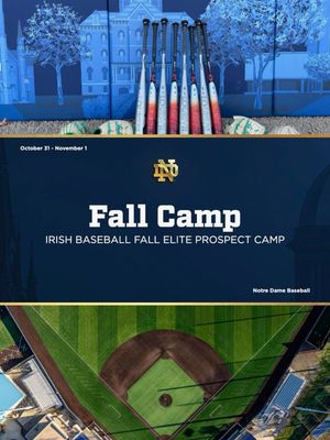 Image post by @notredamebaseball on Instagram