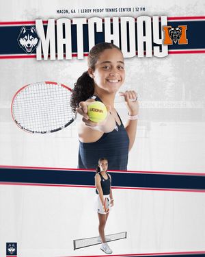 Image post by @uconnwtennis on Instagram