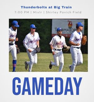 Image post by @thunderbolts_baseball on Instagram