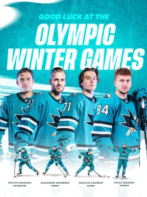 Image post by @SanJoseSharks on Twitter