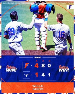 Image post by @GatorsBB on Twitter