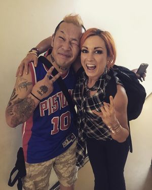 Image post by @beckylynchwwe on Instagram
