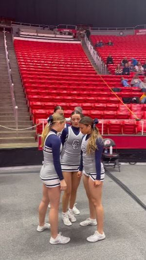 Video post by @corner_canyon_cheer on Instagram