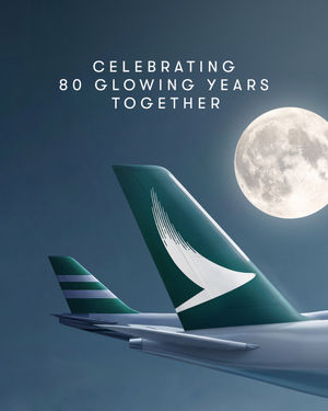 Image post by @cathaypacific on Instagram