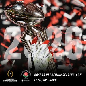Image post by @RoseBowlStadium on Twitter