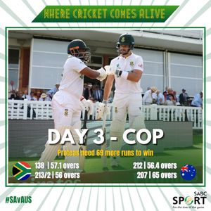 Image post by @sabcsport on Instagram