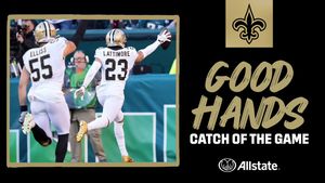 Image post by @Saints on Twitter