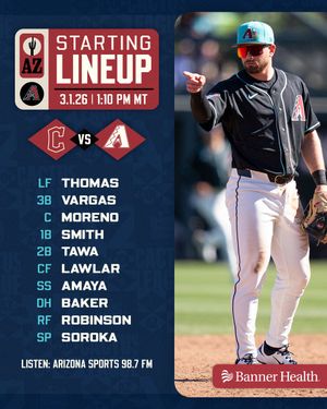 Image post by @Dbacks on Twitter