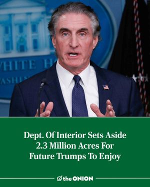 Image post by @theonion on Instagram