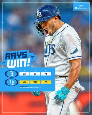 Image post by @raysbaseball on Instagram