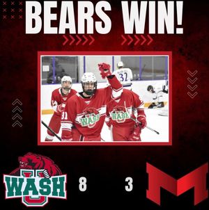 Image post by @washuhockey on Instagram